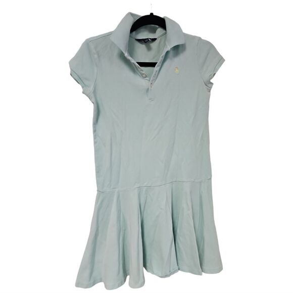 SOLD!! POLO RALPH LAUREN Girls' Mint Green Tennis Dress - Size XL/16 - Picture 1 of 7